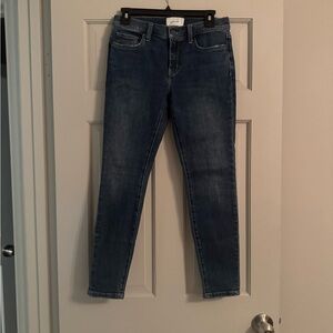 Current/Elliott Blue Skinny Jeans
